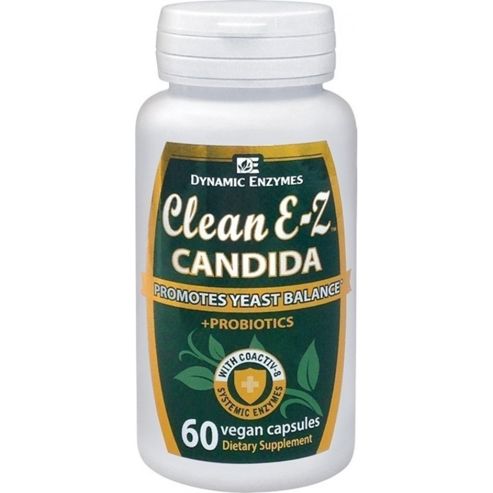 Dynamic Enzymes Clean E-Z Candida 60 κάψουλες
