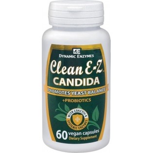 Dynamic Enzymes Clean E-Z Candida 60 κάψουλες