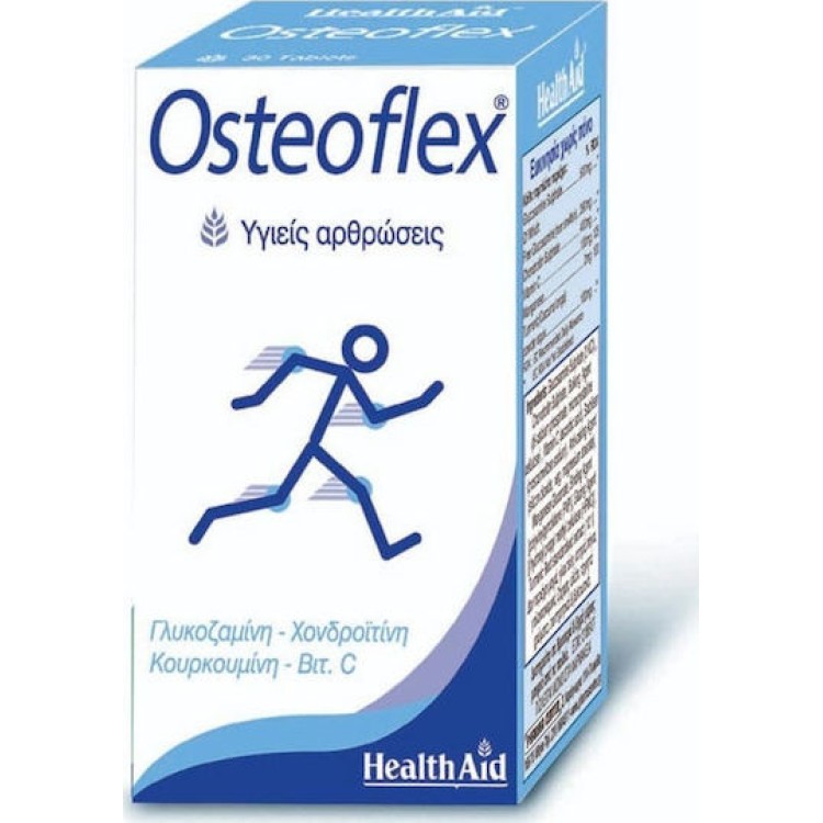 Health Aid Osteoflex Συμπλήρωμα για την Υγεία Αρθρώσεων & Οστών 30 ταμπλέτες