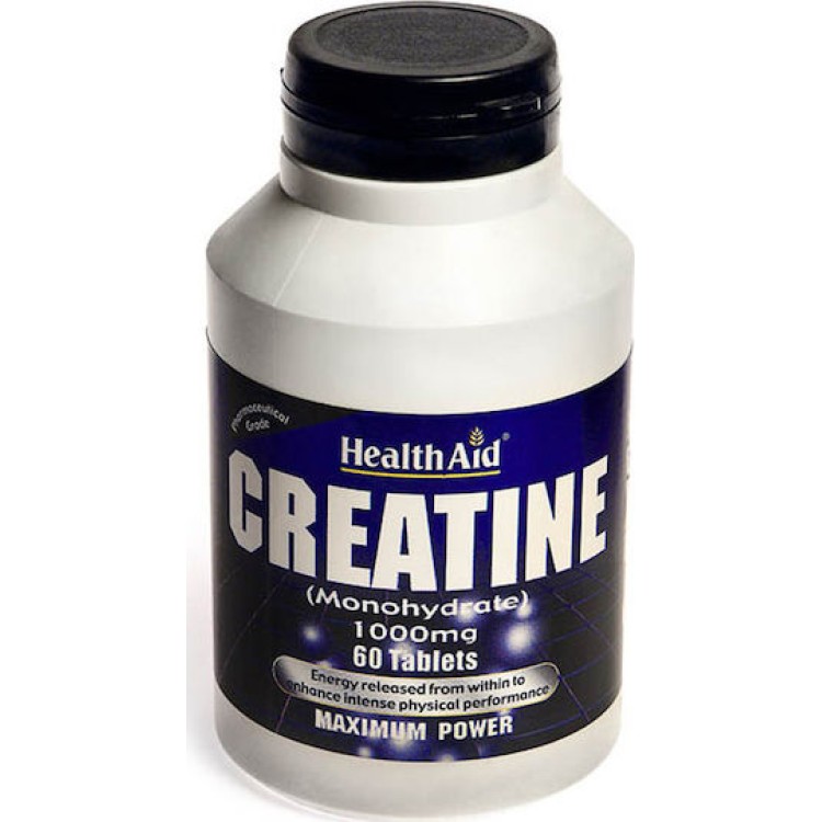Health Aid Creatine 1000mg 60 ταμπλέτες