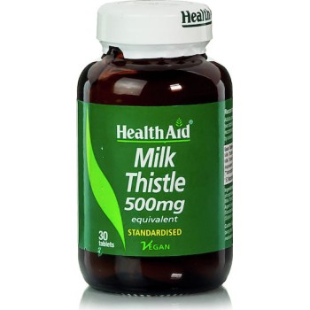 Health Aid Milk Thistle 500mg Γαϊδουράγκαθο 30 ταμπλέτες