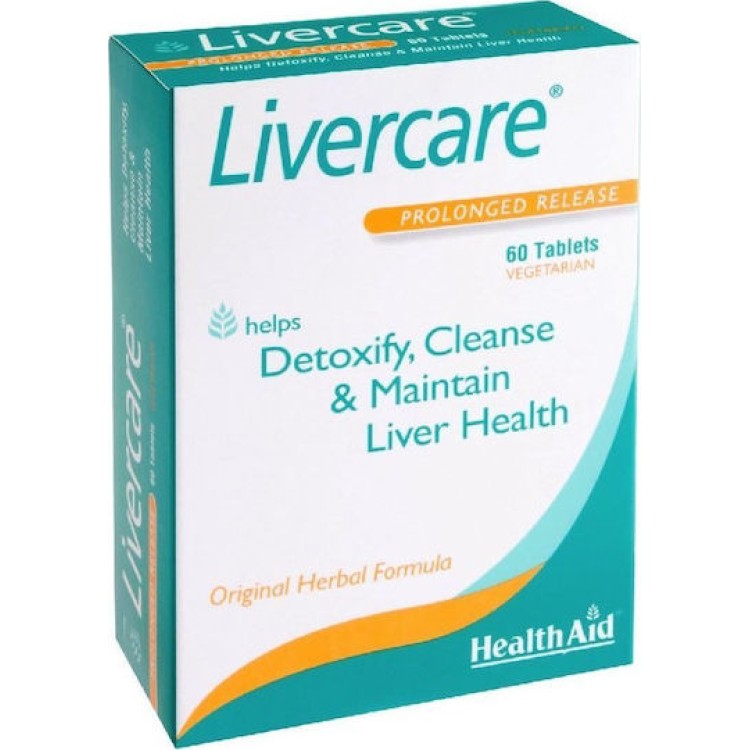 Health Aid Livercare 60 ταμπλέτες