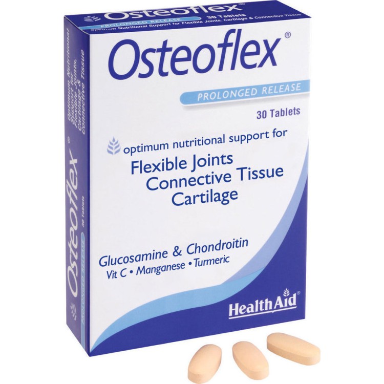Health Aid Osteoflex Συμπλήρωμα για την Υγεία Αρθρώσεων & Οστών 30 tabs Blister