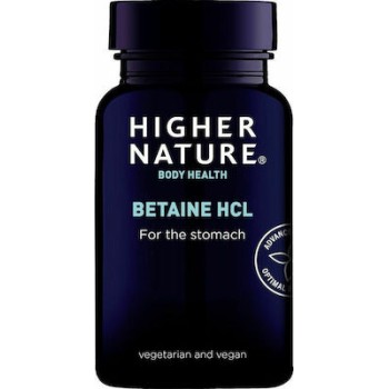 Higher Nature Betaine HCL 90 κάψουλες