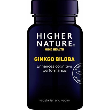 Higher Nature Ginkgo Biloba 6000mg 30 φυτικές κάψουλες