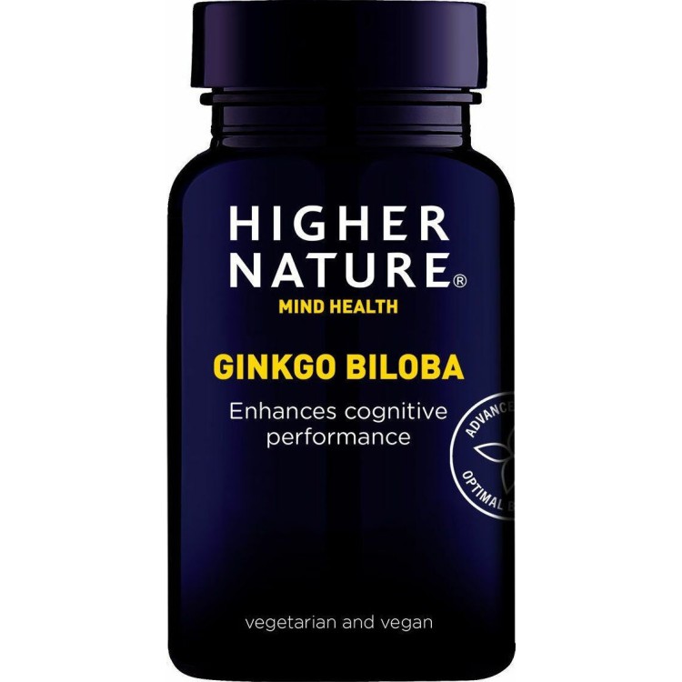 Higher Nature Ginkgo Biloba 6000mg 30 φυτικές κάψουλες