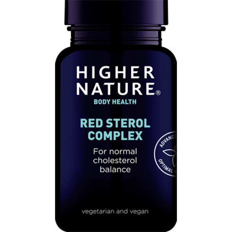 Higher Nature Red Sterol Complex 30 ταμπλέτες