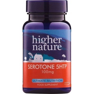 Higher Nature Serotone 5-HTP 100mg 30 φυτικές κάψουλες