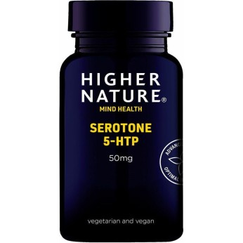 Higher Nature Serotone-5 Htp 50mg 90 φυτικές κάψουλες