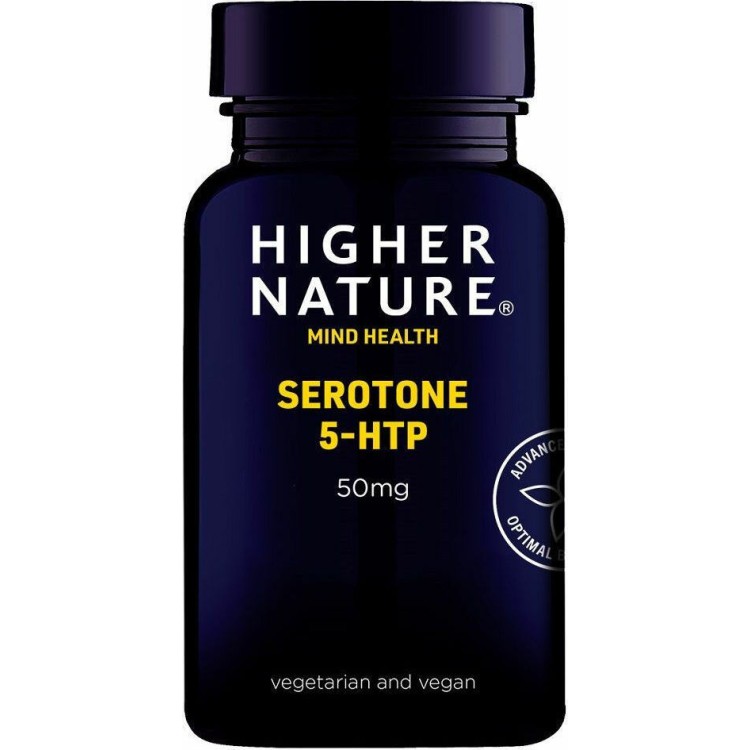 Higher Nature Serotone-5 Htp 50mg 90 φυτικές κάψουλες