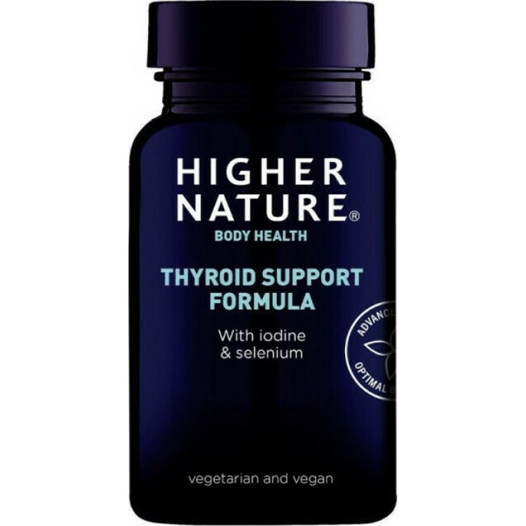 Higher Nature Thyroid support Formula 60 φυτικές κάψουλες Ειδικά Συμπληρώματα