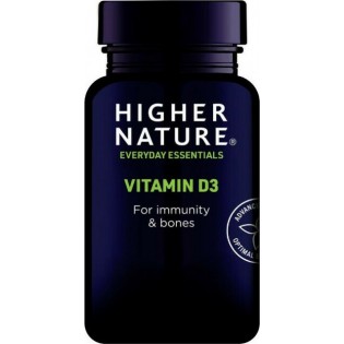 Higher Nature Vitamin D3 (500IU) 120 Κάψουλες