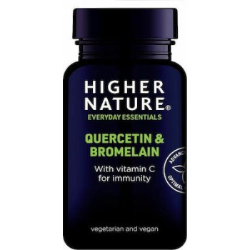 Higher Nature Quercetin & Bromelain 60 ταμπλέτες