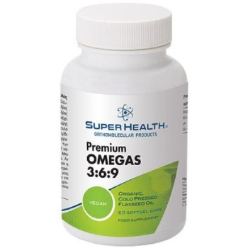 Super Health Premiums Omegas 3:6:9 1000mg 60 μαλακές κάψουλες