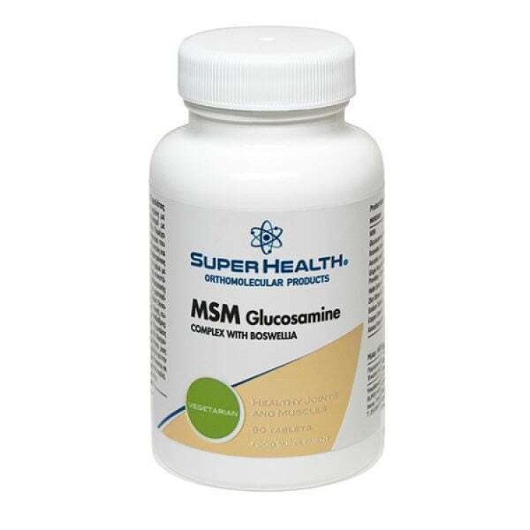 Super Health Msm Glucosamine Complex With Boswellia 90 ταμπλέτες