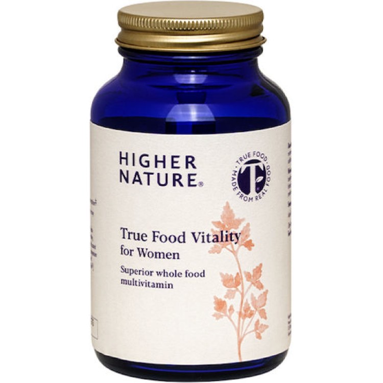 Higher Nature True Food Vitality Πολυβιταμίνη 60 φυτικές κάψουλες