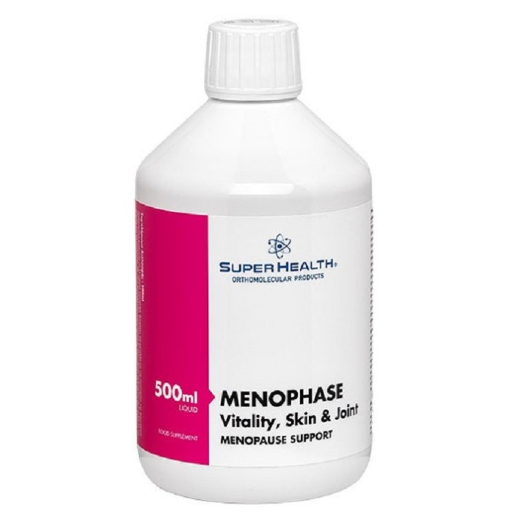 Super Health Menophase Συμπλήρωμα για την Εμμηνόπαυση 500ml Πορτοκάλι