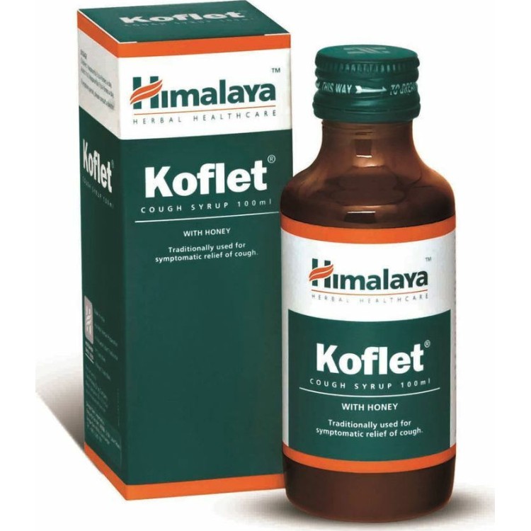 Himalaya Wellness Koflet για τον Ξηρό Βήχα και τη Βρογχίτιδα 100ml