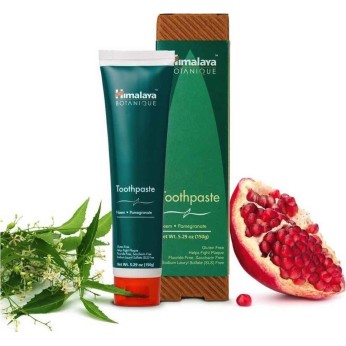 Himalaya Wellness Eco Neem & Pomegranate για Καθαρισμό & Λαμπερό Χαμόγελο 150gr