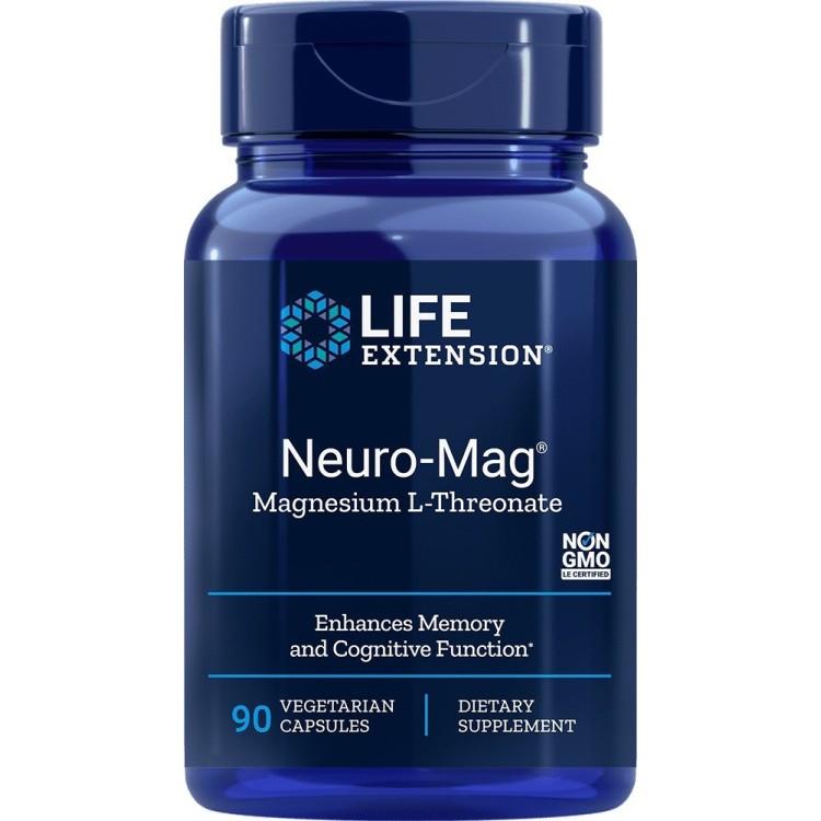 Life Extension Neuro Mag Magnesium L-Threonate 90 φυτικές κάψουλες 
