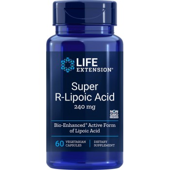 Life Extension Super R-Lipoic Acid 240mg 60 φυτικές κάψουλες