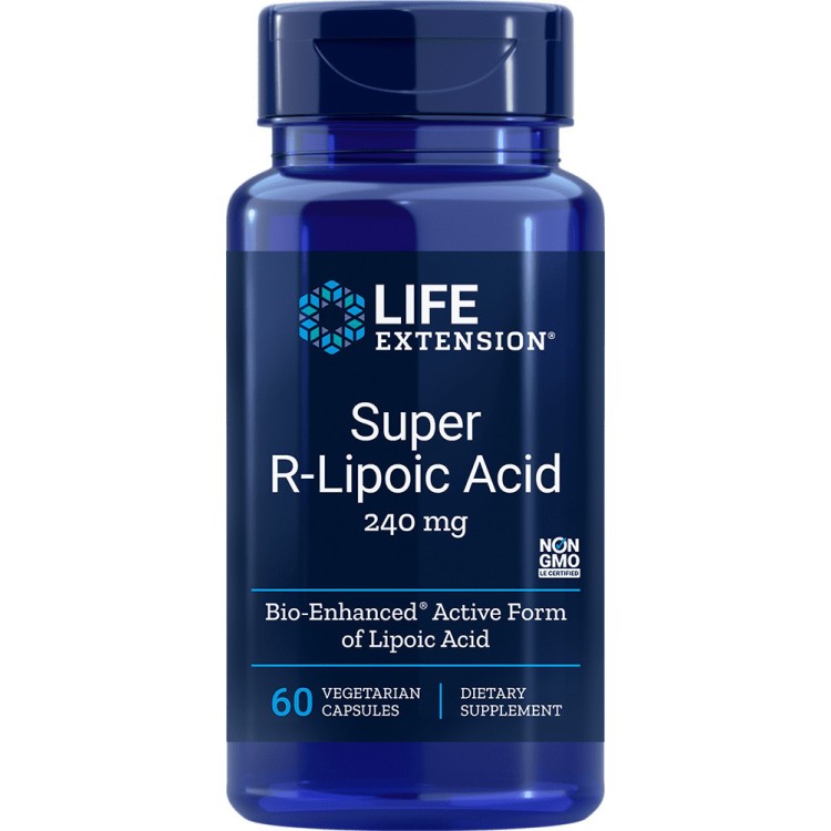 Life Extension Super R-Lipoic Acid 240mg 60 φυτικές κάψουλες