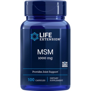 Life Extension MSM Joint Support 1000mg 100 κάψουλες