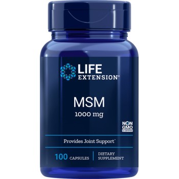 Life Extension MSM Joint Support 1000mg 100 κάψουλες