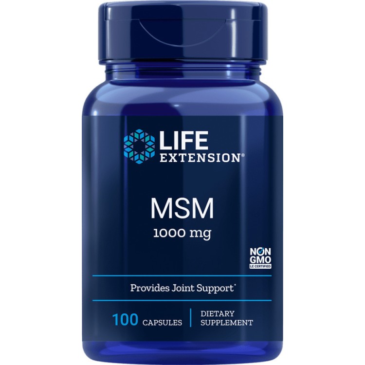 Life Extension MSM Joint Support 1000mg 100 κάψουλες