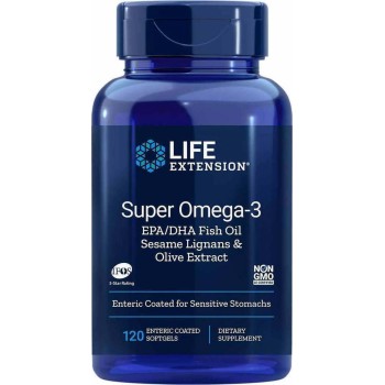 Life Extension Super Omega-3 EPA / DHA 120 μαλακές κάψουλες