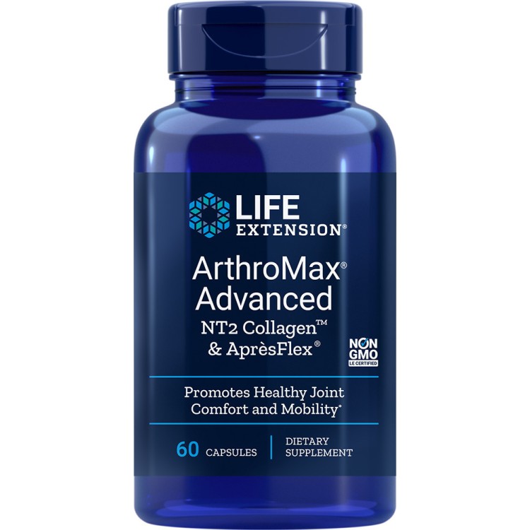 Life Extension Arthromax Advanced with UC-II & ApresFlex 60 Κάψουλες Ειδικά Συμπληρώματα