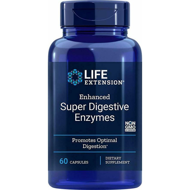 Life Extension Enhanced Super Digestive Enzymes 60 φυτικές κάψουλες Προβιοτικά- Ένζυμα
