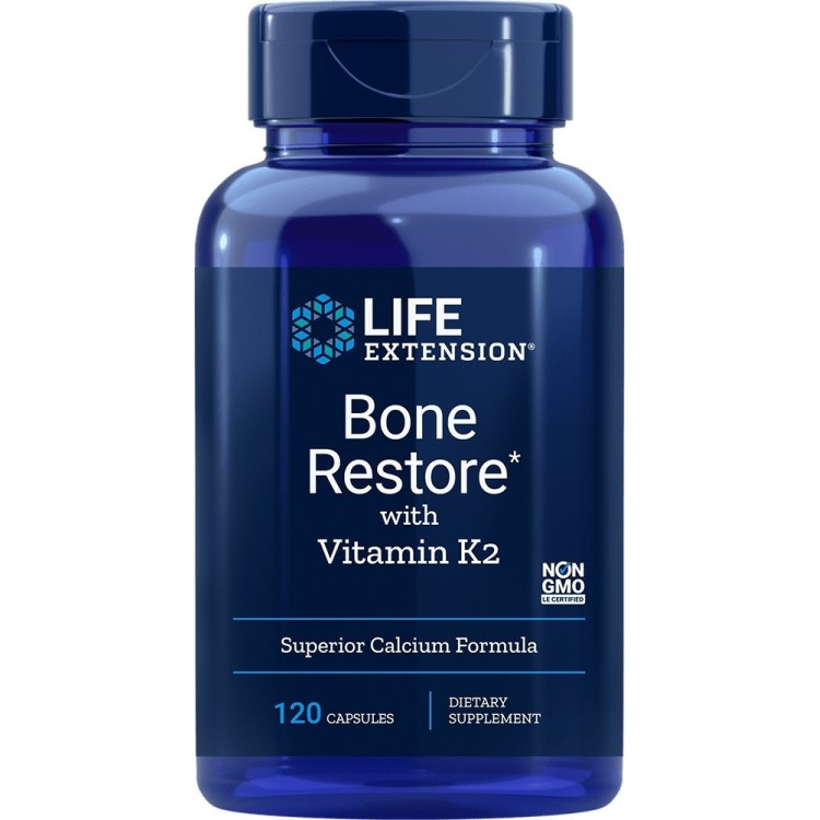 Life Extension Bone Restore with Vitamin K2 120 κάψουλες Ειδικά Συμπληρώματα