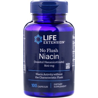 Life Extension No Flush Niacin 800mg 100 κάψουλες