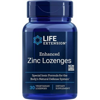 Life Extension Enhanced Zinc Lozenges 30 παστίλιες