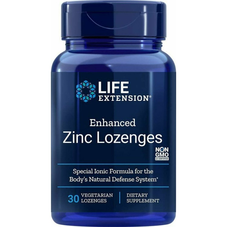 Life Extension Enhanced Zinc Lozenges 30 παστίλιες
