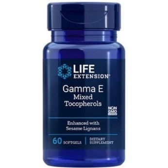 Life Extension Gamma E Mixed Tocopherols 45iu 60 μαλακές κάψουλες