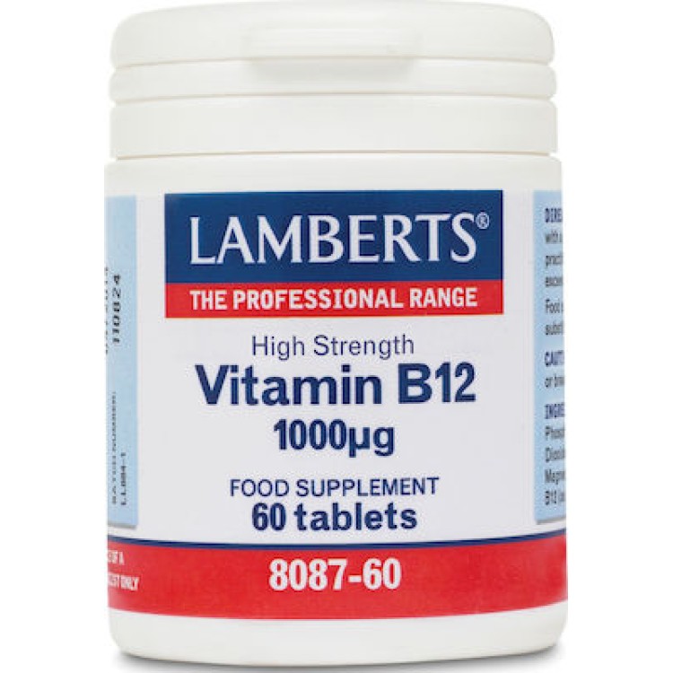 Lamberts Vitamin B12 1000mcg 60 ταμπλέτες