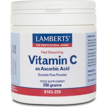Lamberts Vitamin C as Ascorbic Acid 250gr