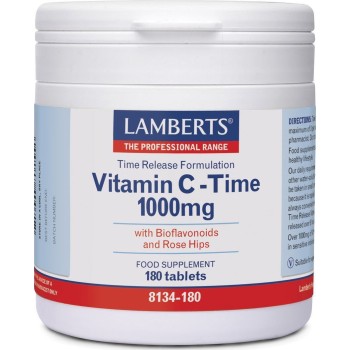 Lamberts Vitamin C Time Release 1000mg 180 ταμπλέτες