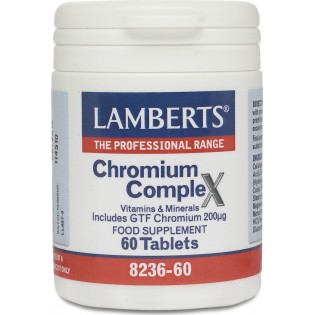 Lamberts Chromium Complex 200μg 60 ταμπλέτες