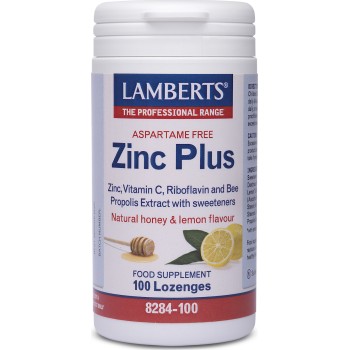 Lamberts Zinc Plus Lozenges 100 παστίλιες
