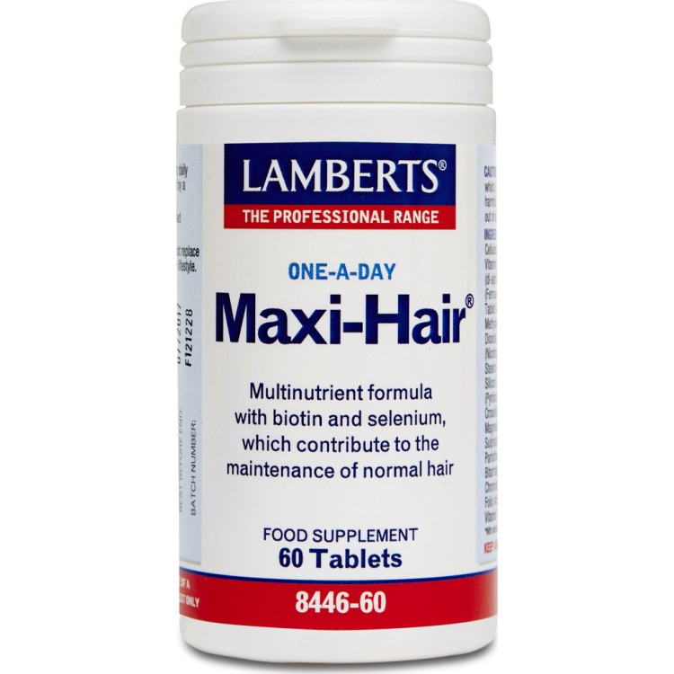 Lamberts One A Day Maxi Hair 60 ταμπλέτες Βιταμίες,Πολυβιταμίνες