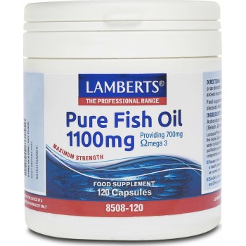 Lamberts Pure Fish Oil 1100mg 120 κάψουλες