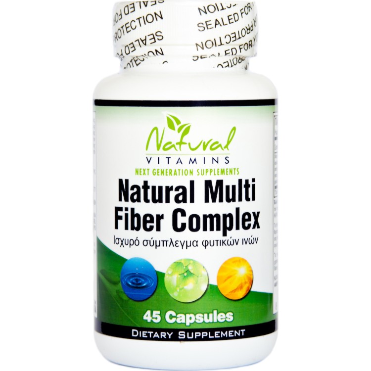 Natural Vitamins Natural Multi Fiber Complex 45 tabs Ειδικά Συμπληρώματα