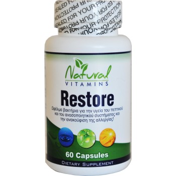 Natural Vitamins Restore 60 κάψουλες
