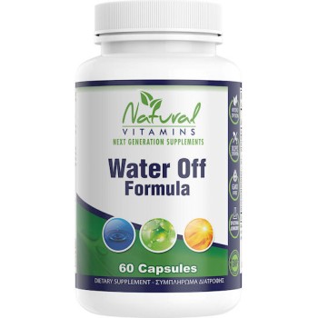 Natural Vitamins Water Off Formula 60 κάψουλες