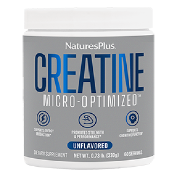 Natures Plus Creatine Monohydrate Powder 330gr