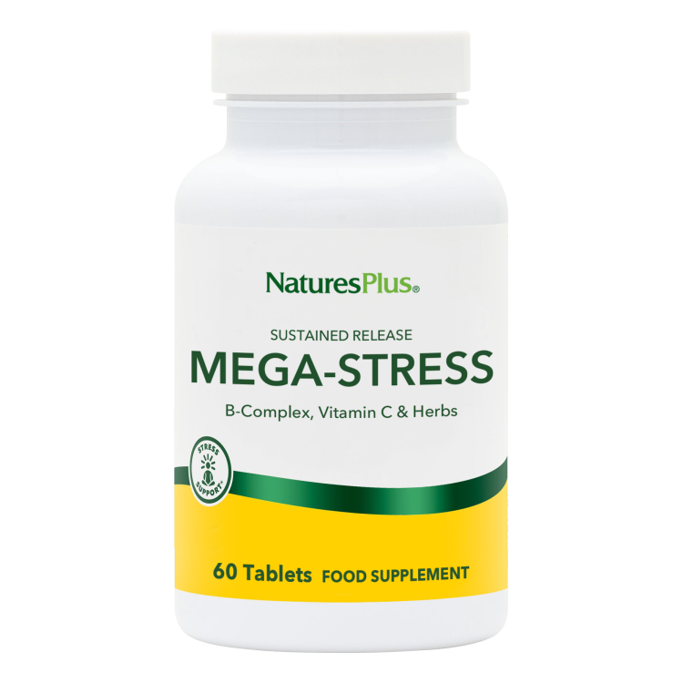 Nature's Plus Mega Stress Complex 60 ταμπλέτες Ειδικά Συμπληρώματα