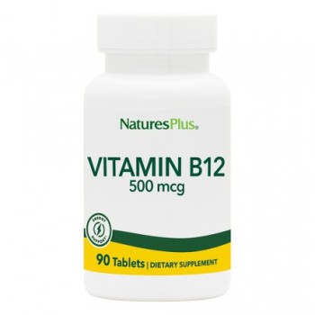 Nature's Plus Vitamin B-12 500mcg 90 ταμπλέτες